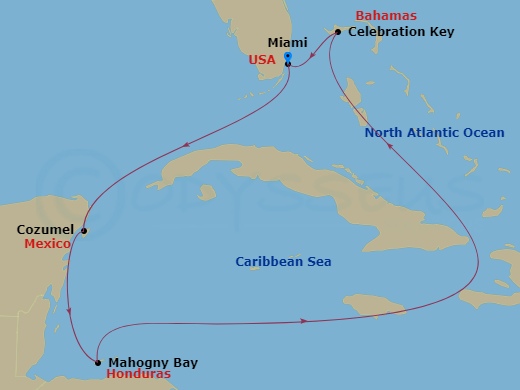 Cruise Map