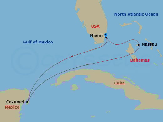 Cruise Map
