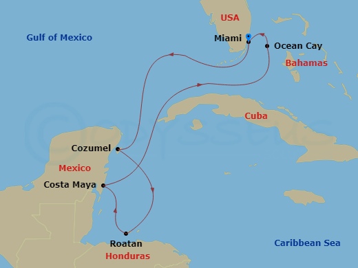 Cruise Map