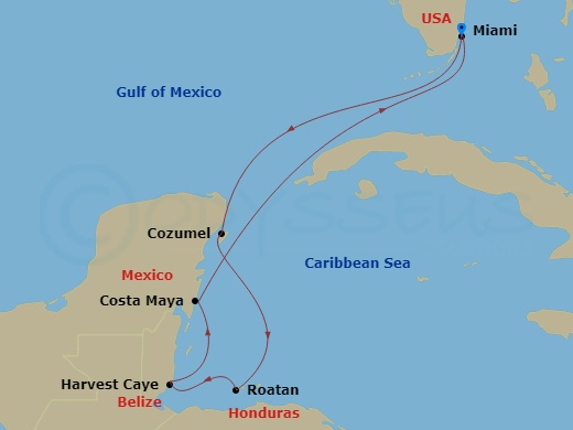 Cruise Map