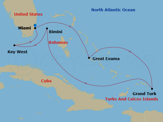 Cruise Map