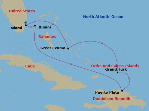 Cruise Map