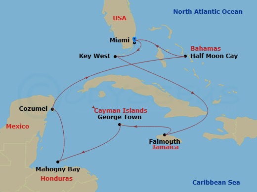 Cruise Map
