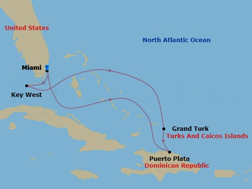Cruise Map
