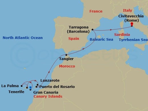 Cruise Map