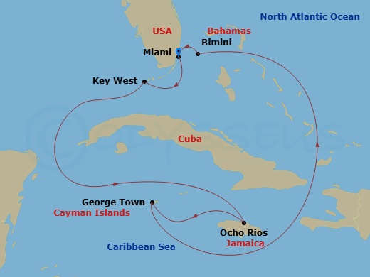 Cruise Map