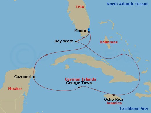 Cruise Map