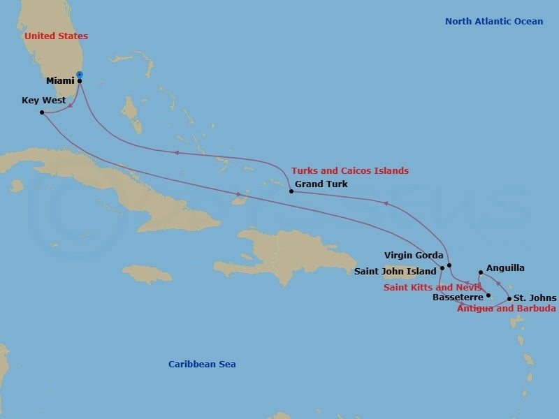 Cruise Map