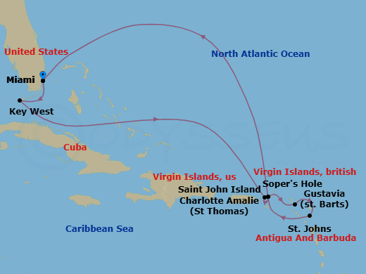 Cruise Map