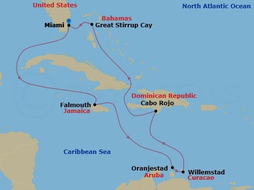 Cruise Map