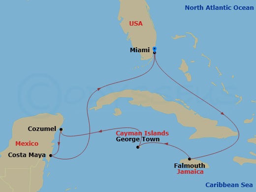 Cruise Map