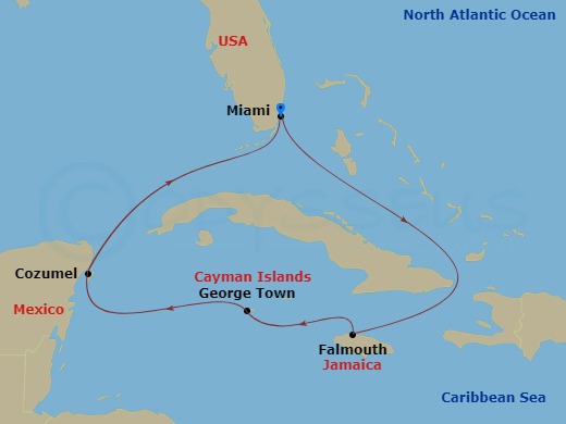 Cruise Map