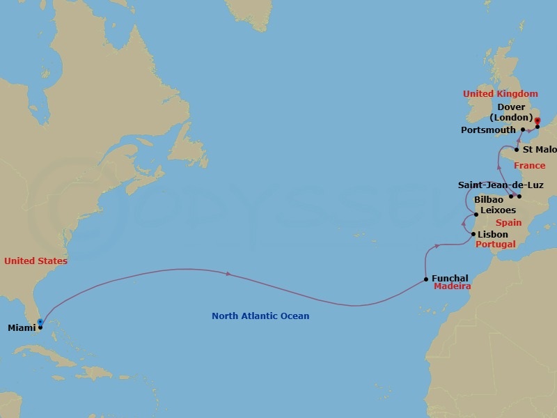 Cruise Map
