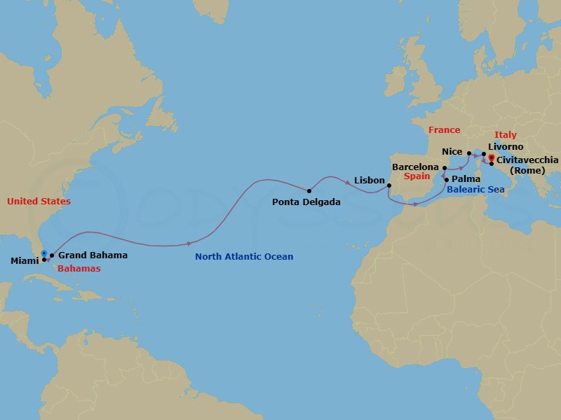 Cruise Map