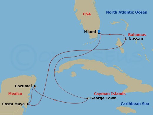 Cruise Map