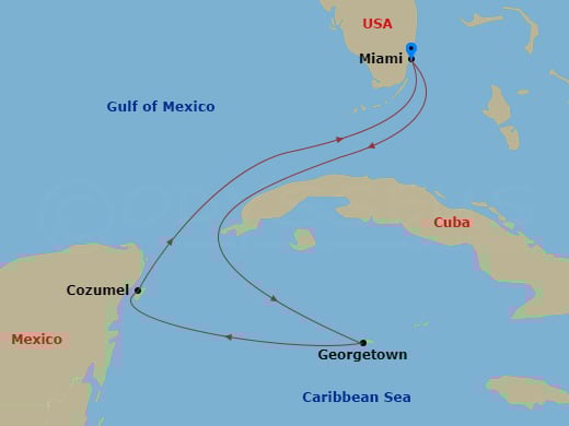 Cruise Map