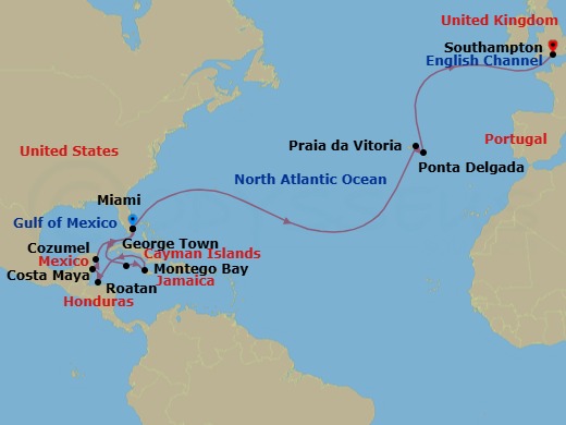 Cruise Map
