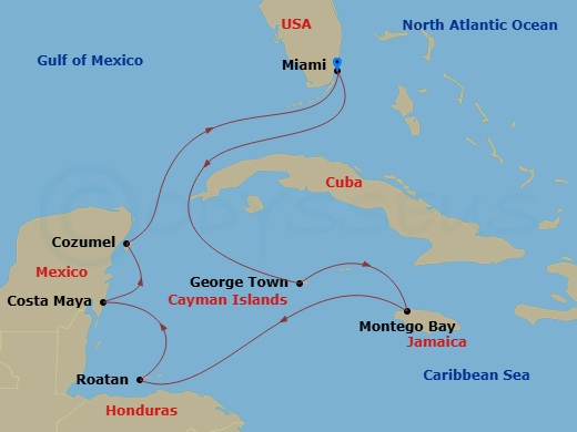 Cruise Map