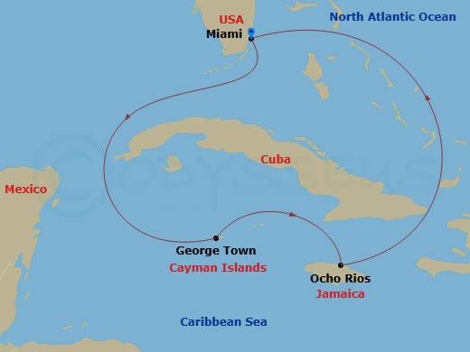 Cruise Map