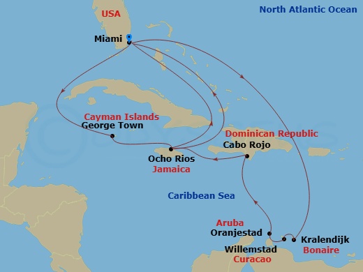 Cruise Map