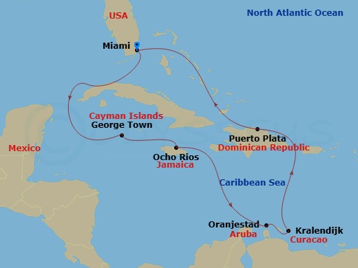 Cruise Map