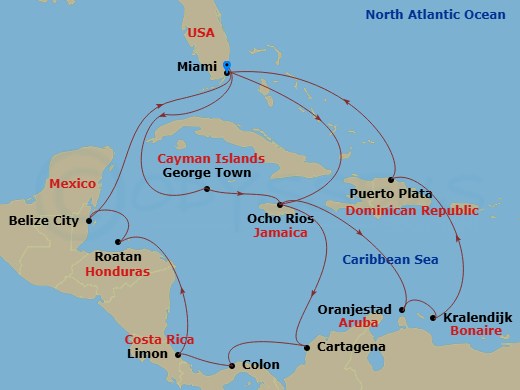 Cruise Map