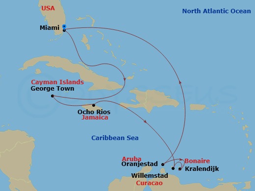 Cruise Map