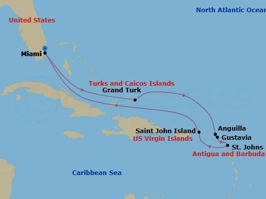 Cruise Map