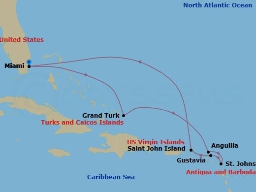 Cruise Map