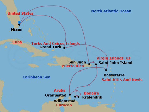 Cruise Map