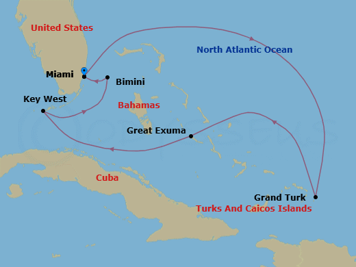 Cruise Map