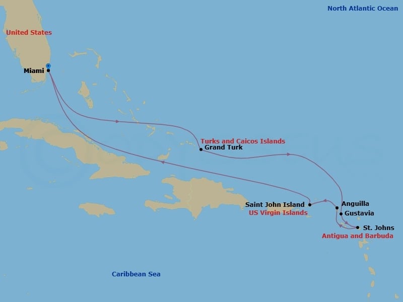 Cruise Map