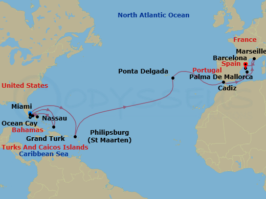 Cruise Map