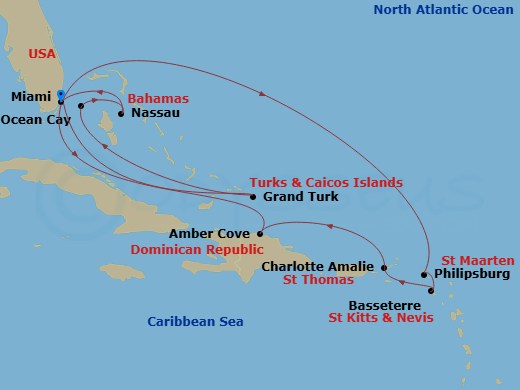 Cruise Map