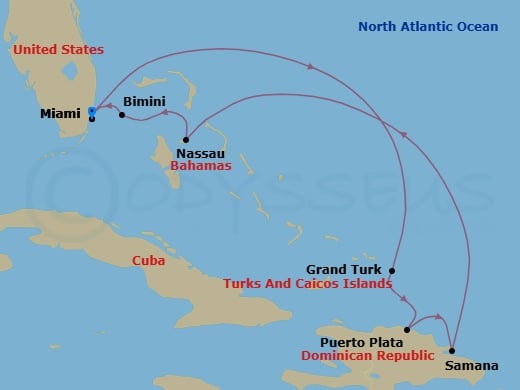 Cruise Map