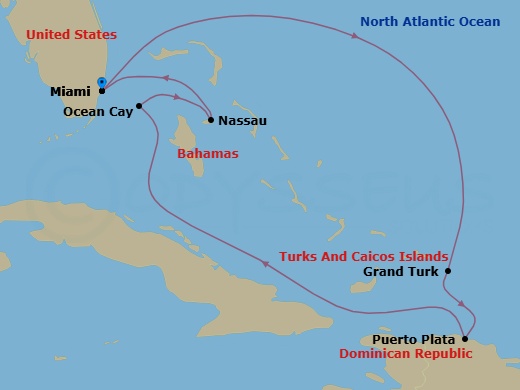 Cruise Map