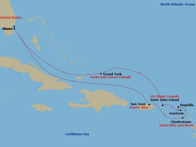 Cruise Map