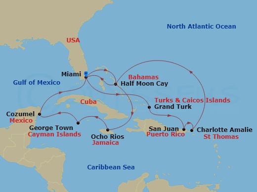 Cruise Map