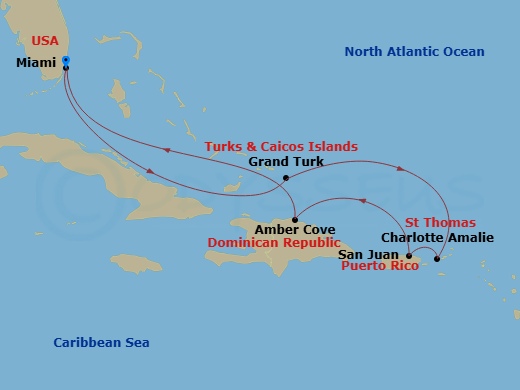 Cruise Map