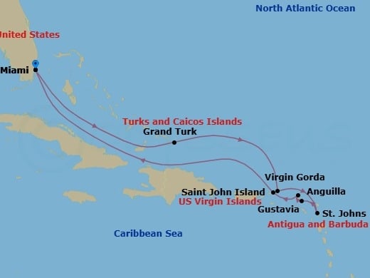Cruise Map