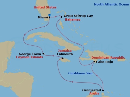 Cruise Map