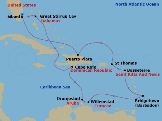 Cruise Map