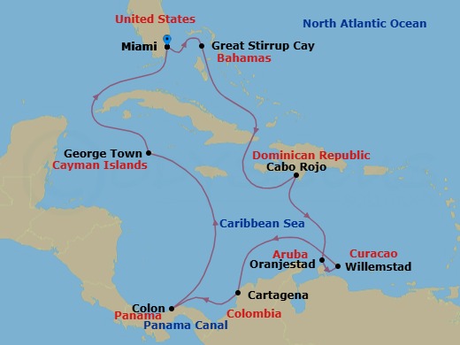Cruise Map