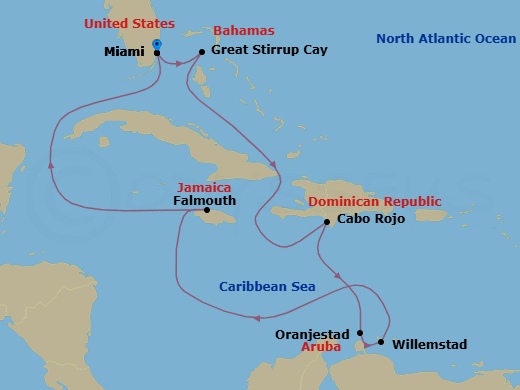 Cruise Map