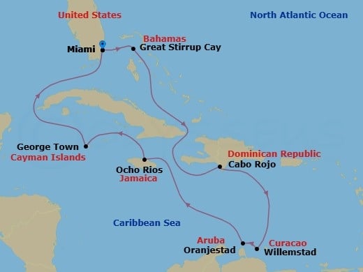 Cruise Map
