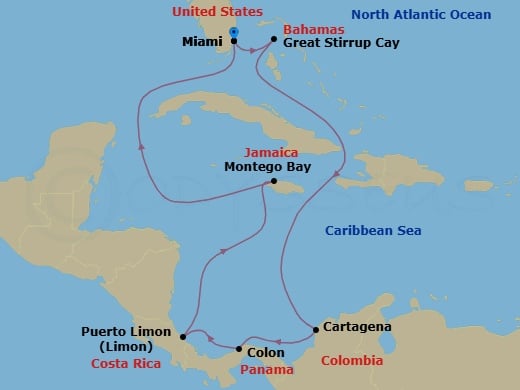 Cruise Map