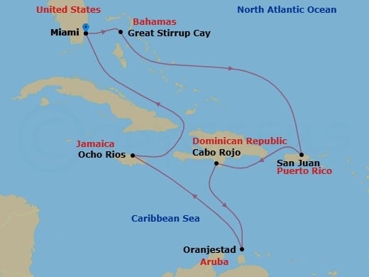 Cruise Map
