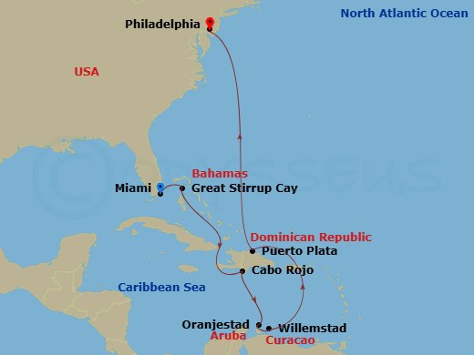 Cruise Map