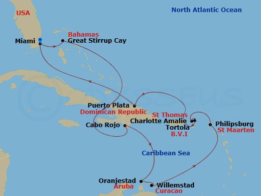 Cruise Map