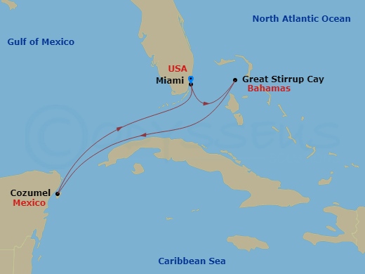 Cruise Map